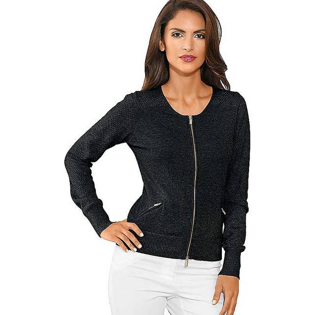 Heine Crochet Pattern Cardigan - Black
