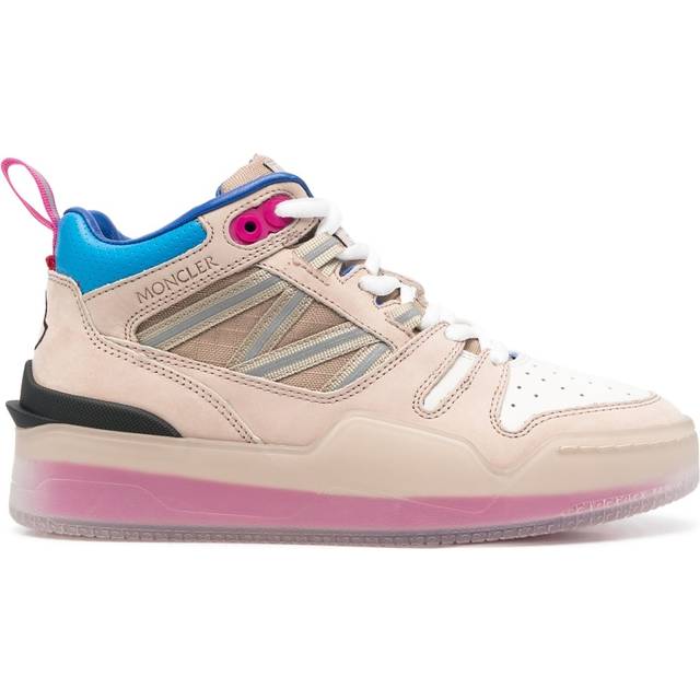 Moncler - Pivot high-top sneakers - women - Leather - 37 - Neutrals