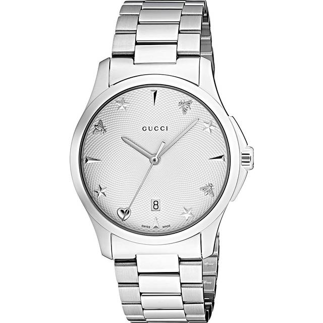 Gucci YA1264028A G-Timeless Silver Dial Unisex Watch