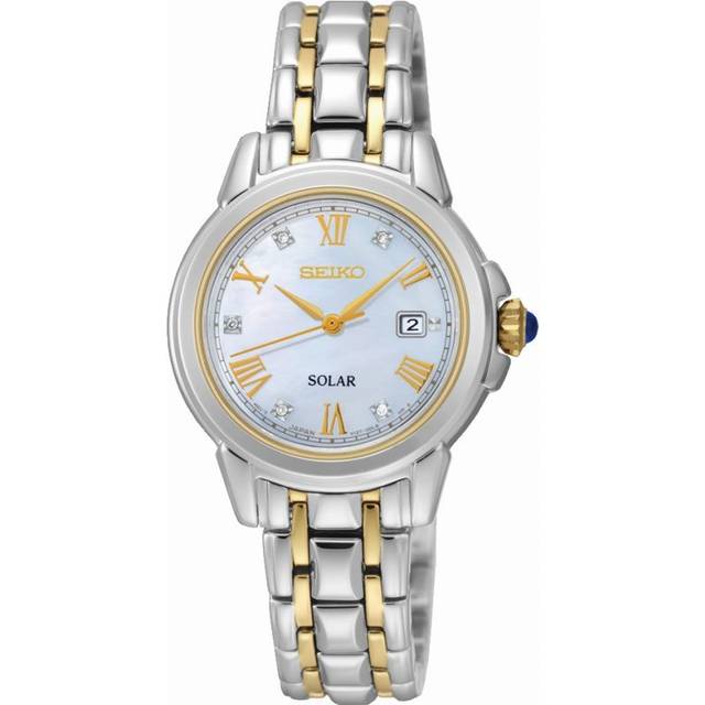 Seiko Watch Solar Ladies - White