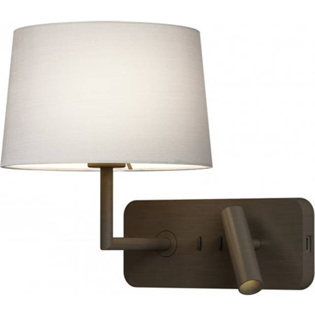Astro 1406012 Side by Side Grande Reading Light USB Bronze
