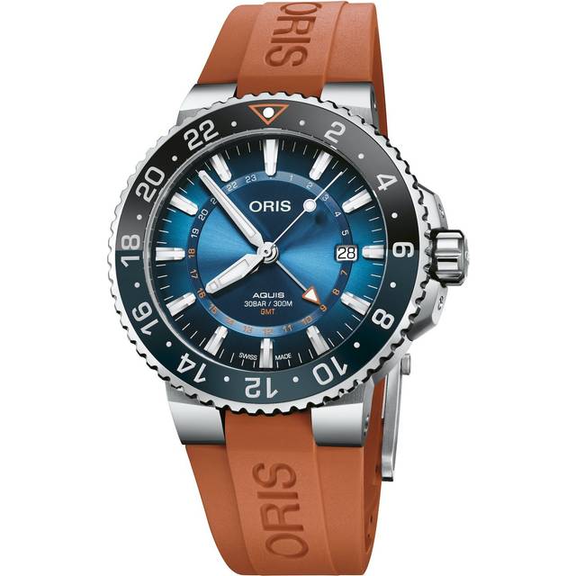 Oris Watch Carysfort Reef Rubber Limited Edition - Blue