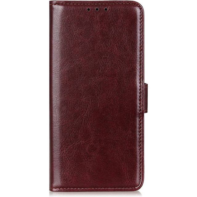 Sony Xperia 5 IV Classic Leather Plånbokfordral m. Stativ - Brun