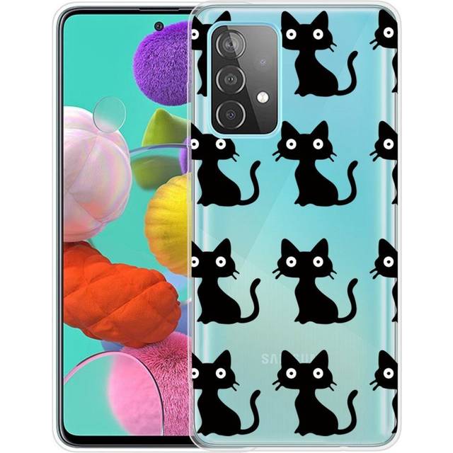 Samsung Galaxy A23 / A23 (5G) Fleksibelt Cover i TPU Plast - Kat