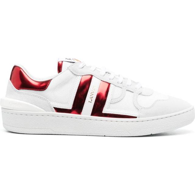 Lanvin - Clay mesh sneakers - men - Rubber/Fabric/Fabric/Calf Leather - 40 - White