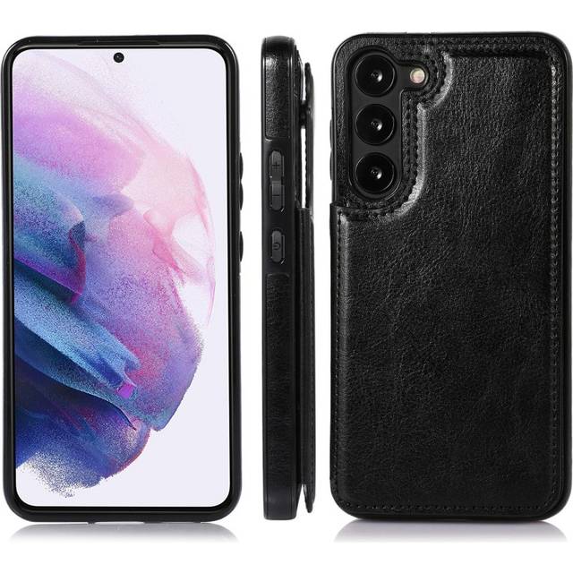 Samsung S23 Plus Stöttåligt Skal Korthållare 3-FACK Flippr