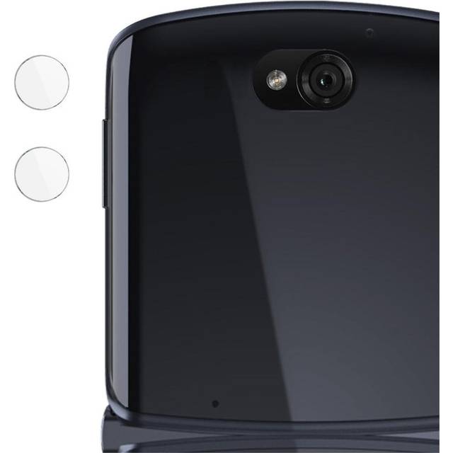 Motorola Razr (5G) IMAK skyddande glas för kameralins - Transparent (2 st.)