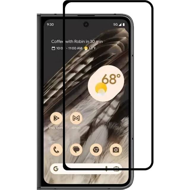 Google Pixel Fold HÃ¤rdat Glas SkÃ¤rmskydd Front Full Glue - Svart