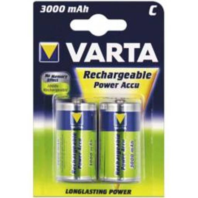 Varta Accu C LR14 3000mAh Rechargeable Batteries | 2 Pack