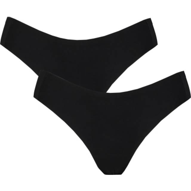 Athlecia Alax String 2-pack Sportswear Svart Svart - XXS/XS