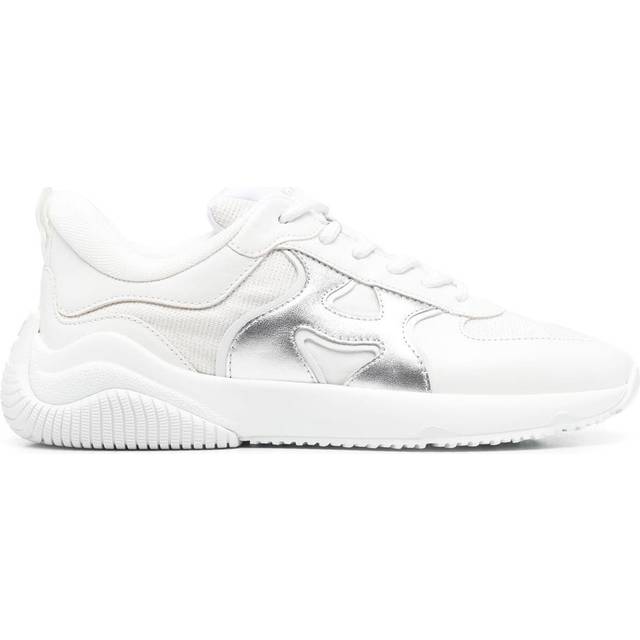 Hogan - low-top lace-up sneakers - women - Leather - 40 - White