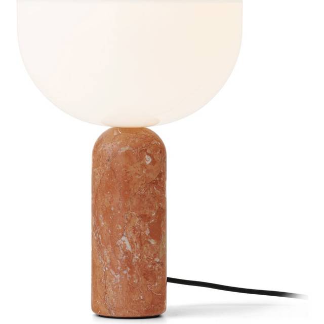New Works Kizu bordslampa small 35 cm Breccia Pernice - Röd