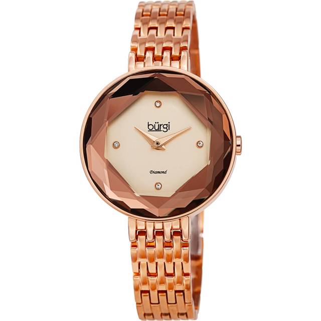 Womens Rosewood Prism 32mm Quartz - Metallics - One Size