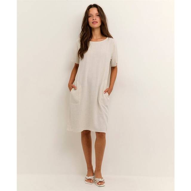 Women's dress KAFFE Liny - Beige