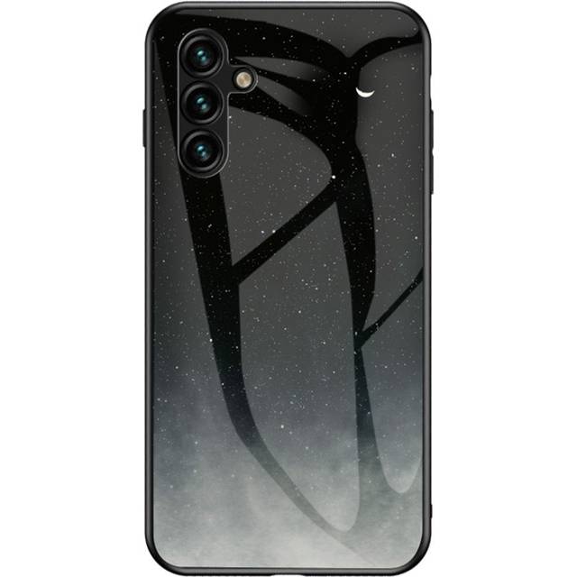 Samsung Galaxy A54 (5G) Skal med Glasbaksida - Natthimmel