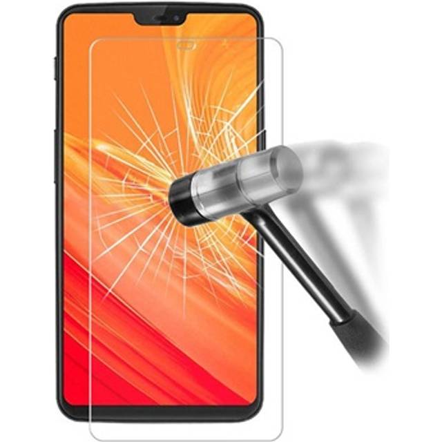 OnePlus 6 Härdat Glas Skärmskydd - Kristallklar