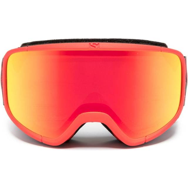 ERL - biker-style frame mirrored sunglasses - men - Fabric/Acetate - One Size
