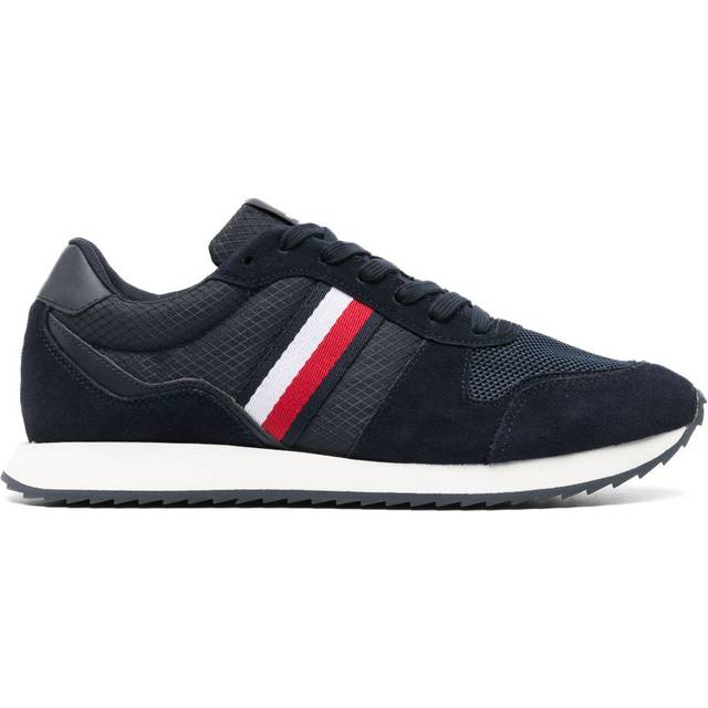 Tommy Hilfiger - Signature Tape Runner sneakers - men - Polyurethane/Recycled Polyester/Polyester/Calf Leather/Recycled Polyester/Rubber - 41 - Blue