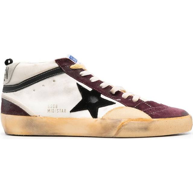 Golden Goose - Mid Star sneakers - men - Bovine Leather (top grain)/Cotton - 39 - White