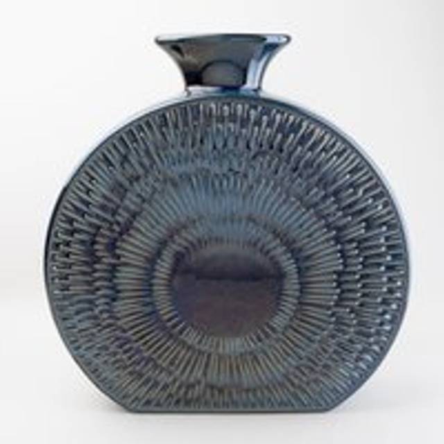 Zen Round Vase - Blue