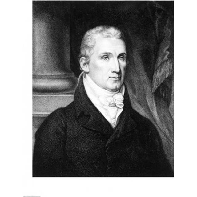 James Monroe Poster Print - 18 x 24 in.