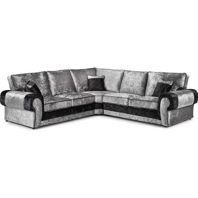 Luxor Jumbo Cord 3 + 2 + 1 Fabric 3 Piece Sofa Suite - Scatter Back - Mustard - One Size