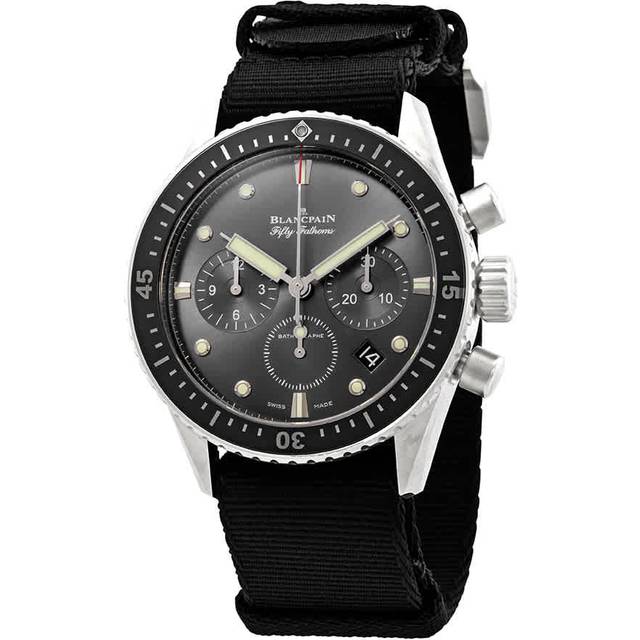 Blancpain Mens Gold 5200-1110-ba Fifty Fathoms Chronograph Stainless-steel Automatic Watch 1 Size - GOLD