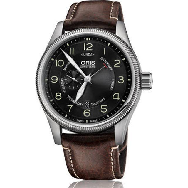 Oris Watch Big Crown Pointer Day Date Leather D - Black