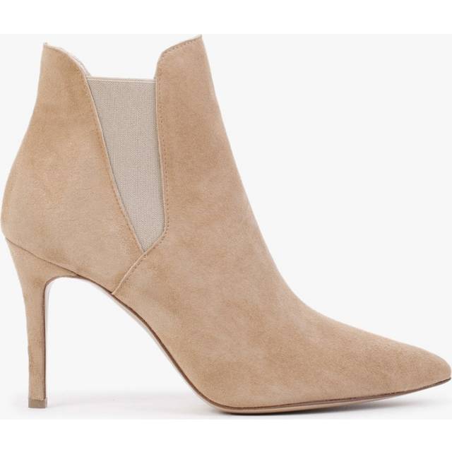 DANIEL Adril Beige Suede Ankle Boots Size: 40, Colour: Taupe Suede