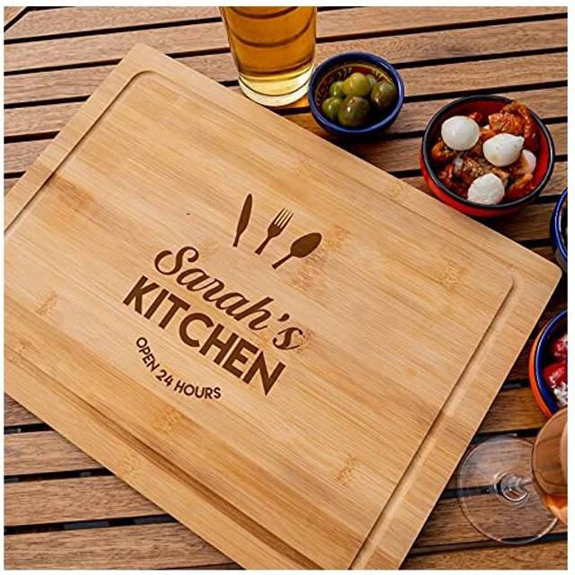 Personalised Chopping Board | Cheese Board | Cutting Board, Ideal Present for Mothers Day, Fathers Day, Christmas Gift, House Warming, Birthday I