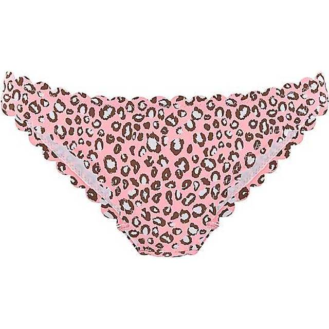 LASCANA 'Mae' Brazilian Style Bikini Bottoms - Salmon