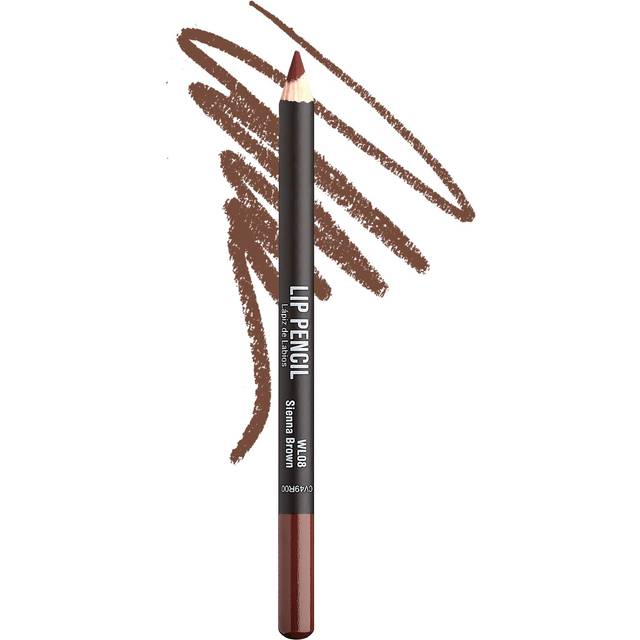 KISS New York Professional Slim Lip Pencil  Creamy Soft Lip Liner  Smooth Long-Lasting Rich Lip Color  Natural Lip Makeup  Water-Resistant Lip Crayon