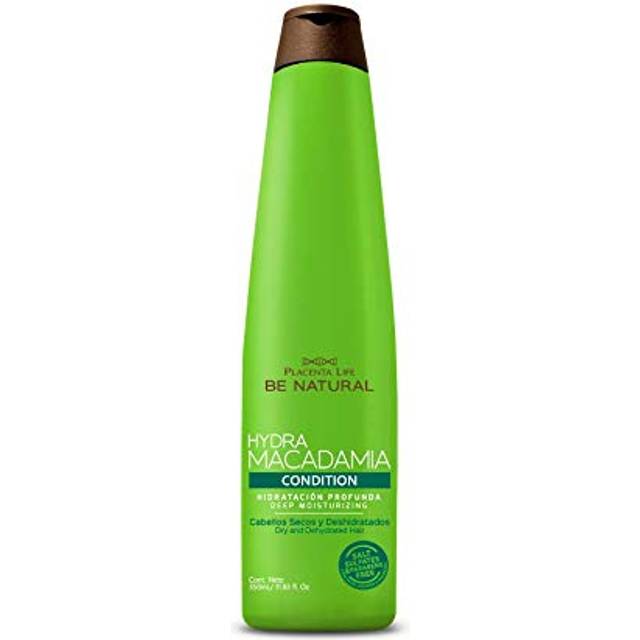 PLACENTA LIFE BE NATURAL Hydra Macadamia Conditioner - Deep Moisturizing Conditioner for Dry and Damaged Hair (350 ml/ 11.83 fl.oz)
