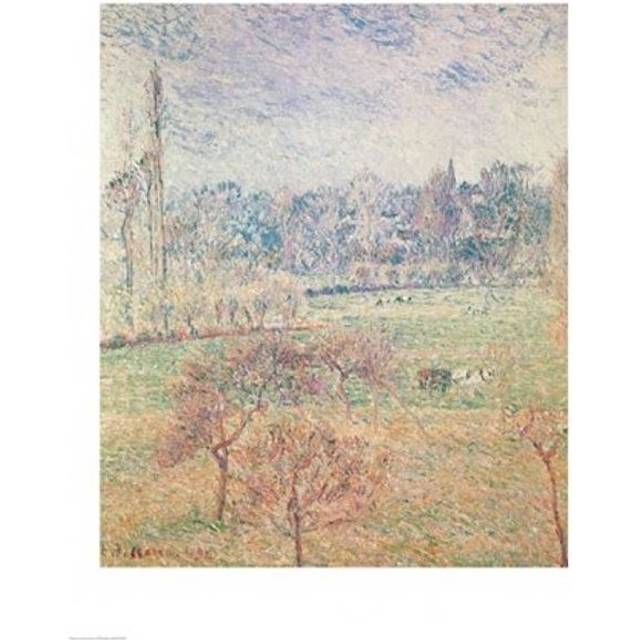 Autumn Morning 1892 Poster Print by Camille Pissarro - 24 x 36 in. - Large