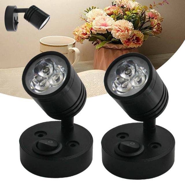RV Reading LED Lamp - 12V LED Lights Rotatable Wall Sconce Spotlight