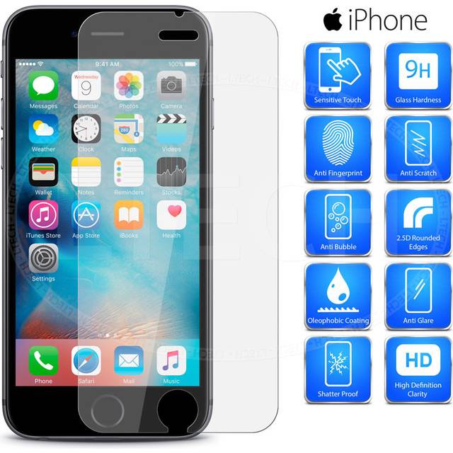 iPhone 6/7/8/SE 2020 Skärmskydd - Japanskt Härdat Glas (miljö)