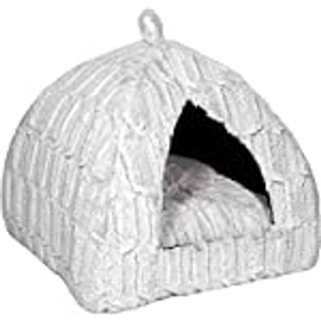 Petface Lyxig bambu plysch katt Igloo säng