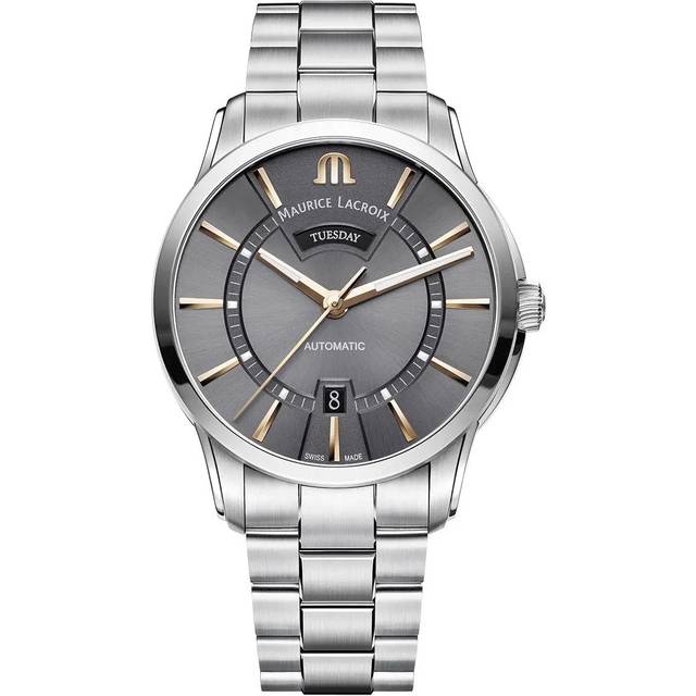 Maurice Lacroix Watch Pontos Day Date - Grey