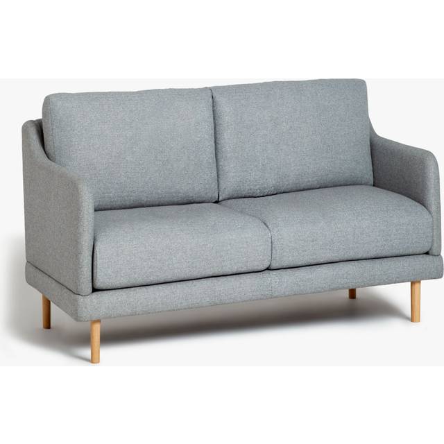 John Lewis ANYDAY Sweep Small 2 Seater Sofa, Light Leg
