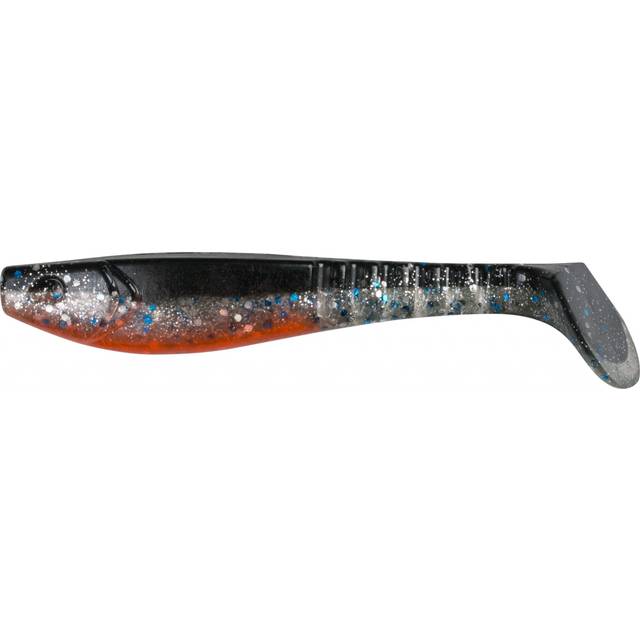 Jigg-bar Fladen Minnow Shad 8cm Svart/Silver