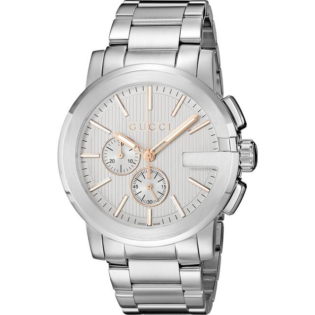 Gucci YA101201 Mens Watch - Silver Stainless Steel - One Size