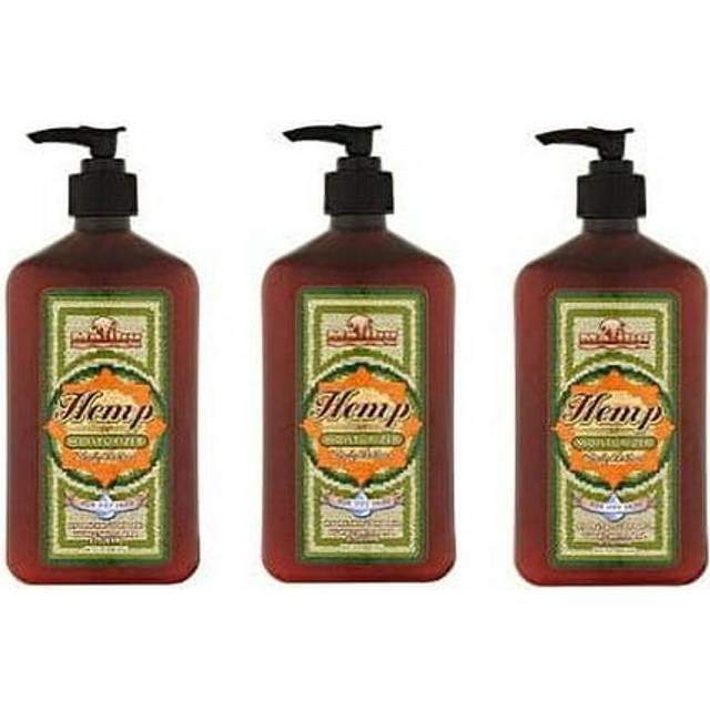 Malibu Tan For Dry Skin Hemp Body Lotion 18 fl oz 3 Pack