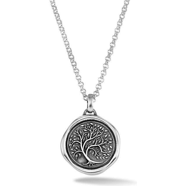 Dower & Hall Men's Tree of Life Talisman Pendant Necklace