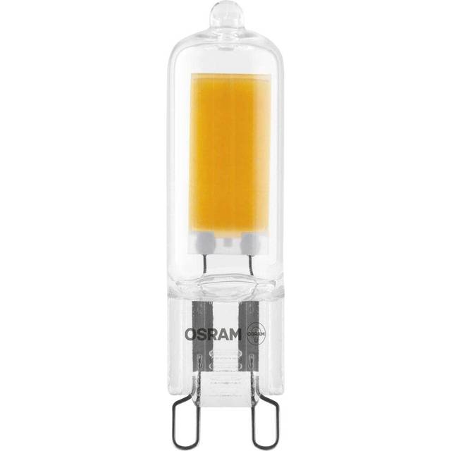 OSRAM LED Base PIN G9 Glass/LED lamp: G9, 2 W, 20 W Replacement for, Clear, Warm White, 2700 K, 2-Pack