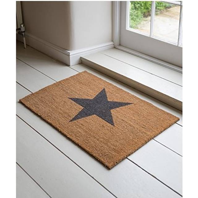 Printed Coir Doormat Star