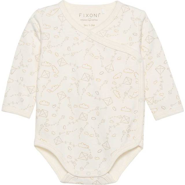 Fixoni Omlottbody l/ä - Marshmallow - Fixoni - 56 - Body L/Ä