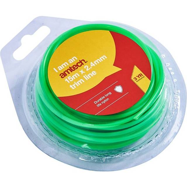 15m x 2.4mm Strimmer Line -  line x trim amtech 15 24 mm 24mm