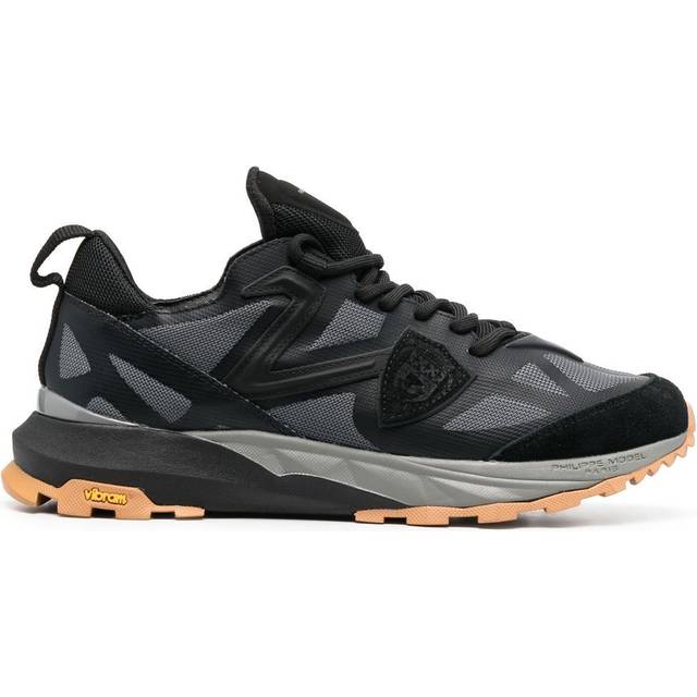 Philippe Model Paris - ROCX lo-top sneakers - men - Calf Leather/Calf Suede/Rubber/Fabric/Fabric - 45 - Black