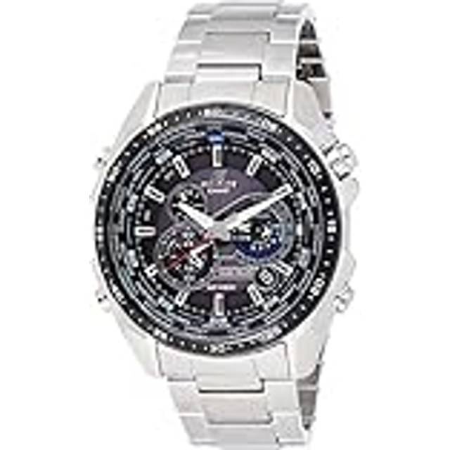 Casio Edifice Tough Solar Chronograph World Time EQS-500DB-1A1 EQS500DB-1A1 Men's Watch
