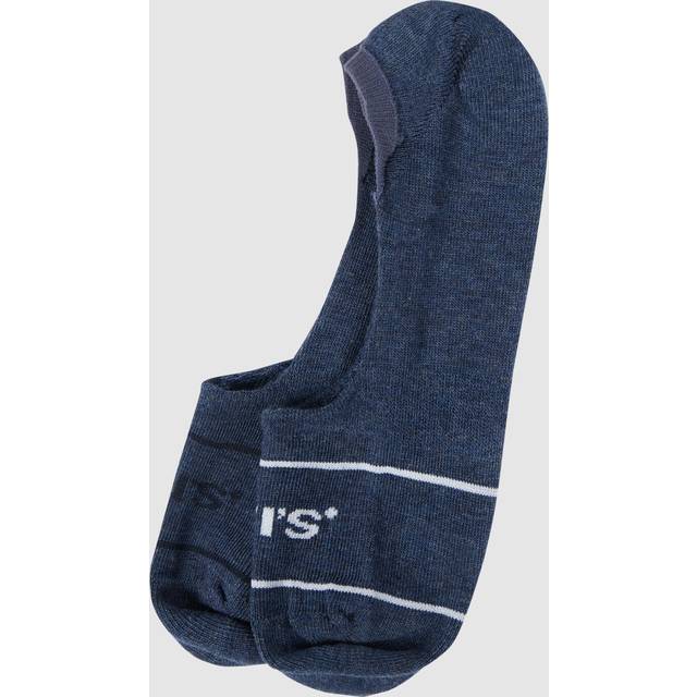 Levis 2-pack Sportswear Logo Seasonal Low Rise Sock - Navy-2 - Strl 39/42 * Kampanj *